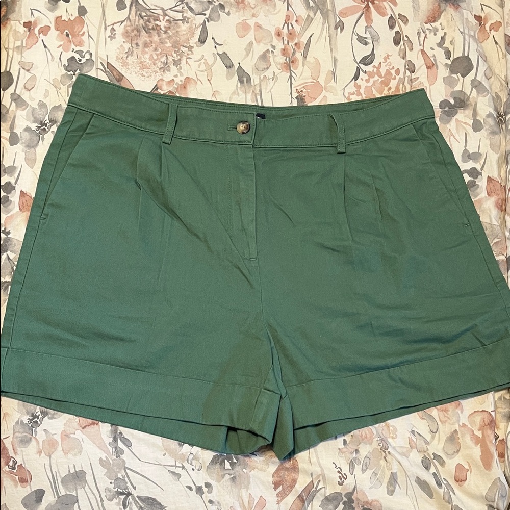 J.Crew Green Shorts